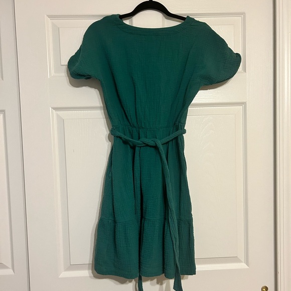 GAP Green Cottage Dress - Picture 2 of 4